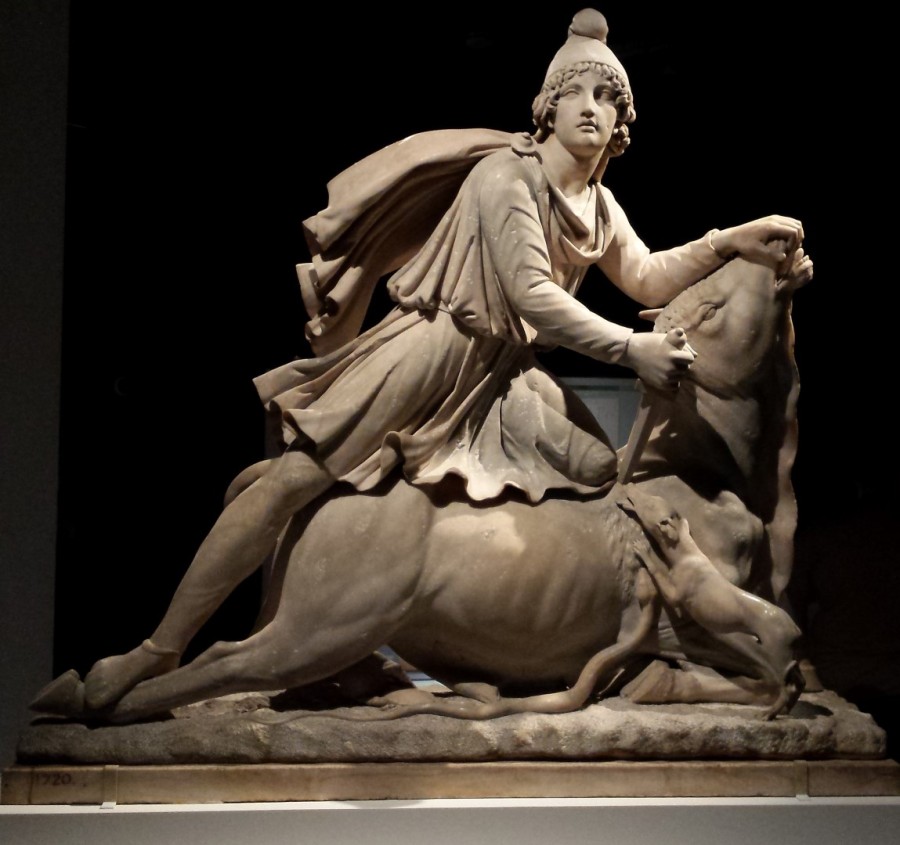 Mithras statue Roman